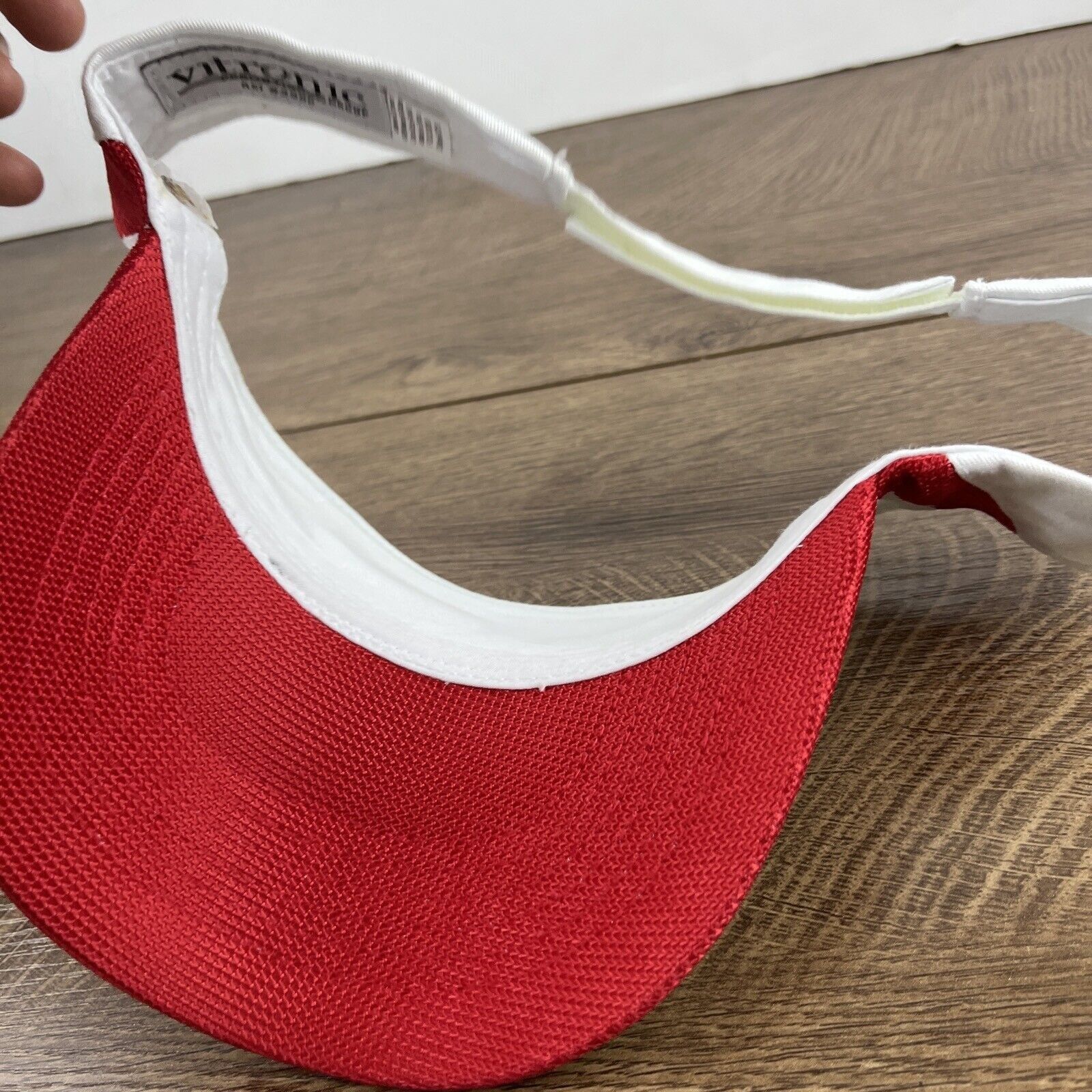 Other ADC Visor Cap White Adjustable Hat Adult Size Hat White Cap Size ONE SIZE - 11 Thumbnail