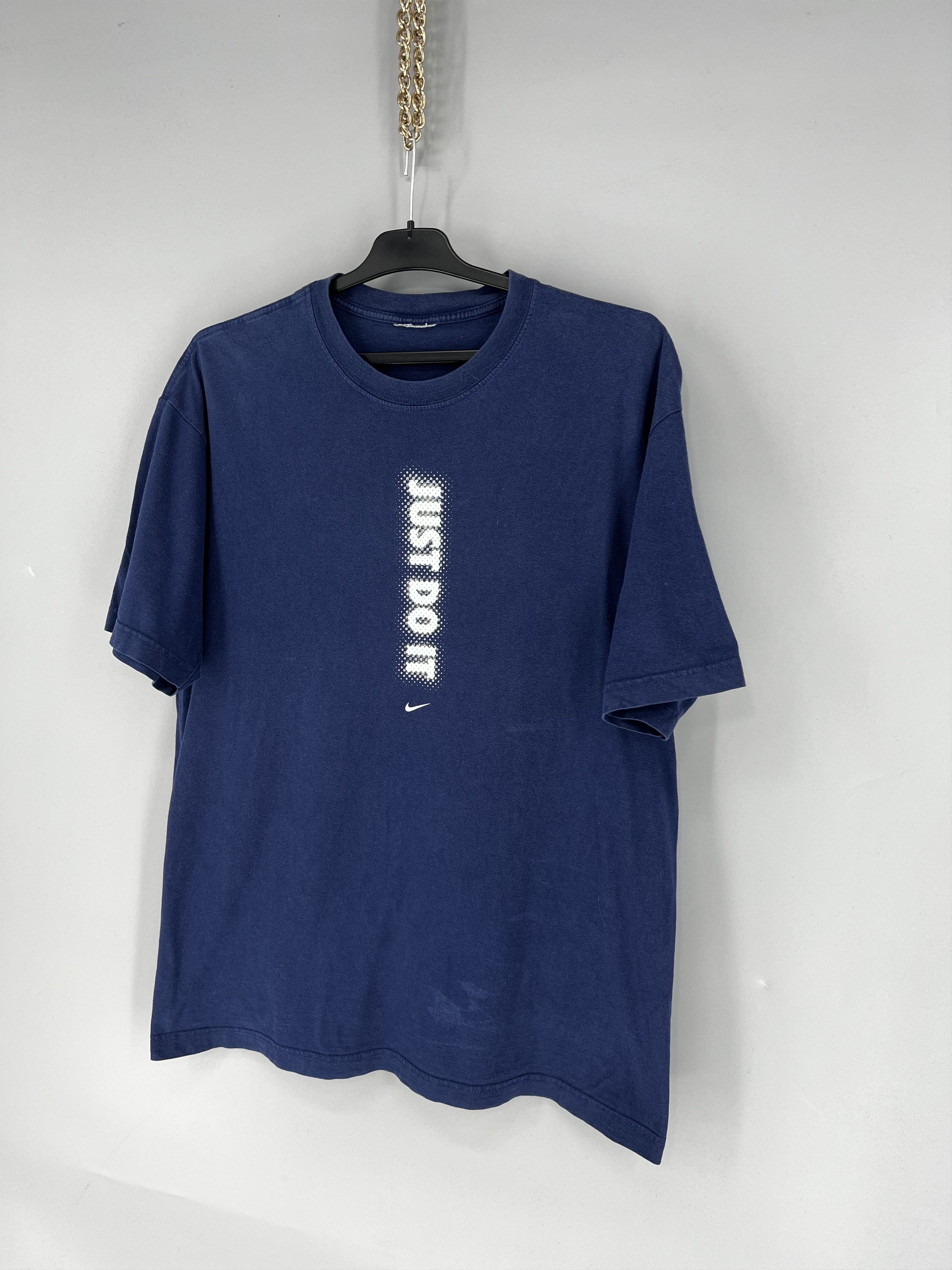 Nike Vintage 90s NIKE JUST DO IT SWOOSH Tee Streetwear Y2K Style Size US L / EU 52-54 / 3 - 3 Thumbnail