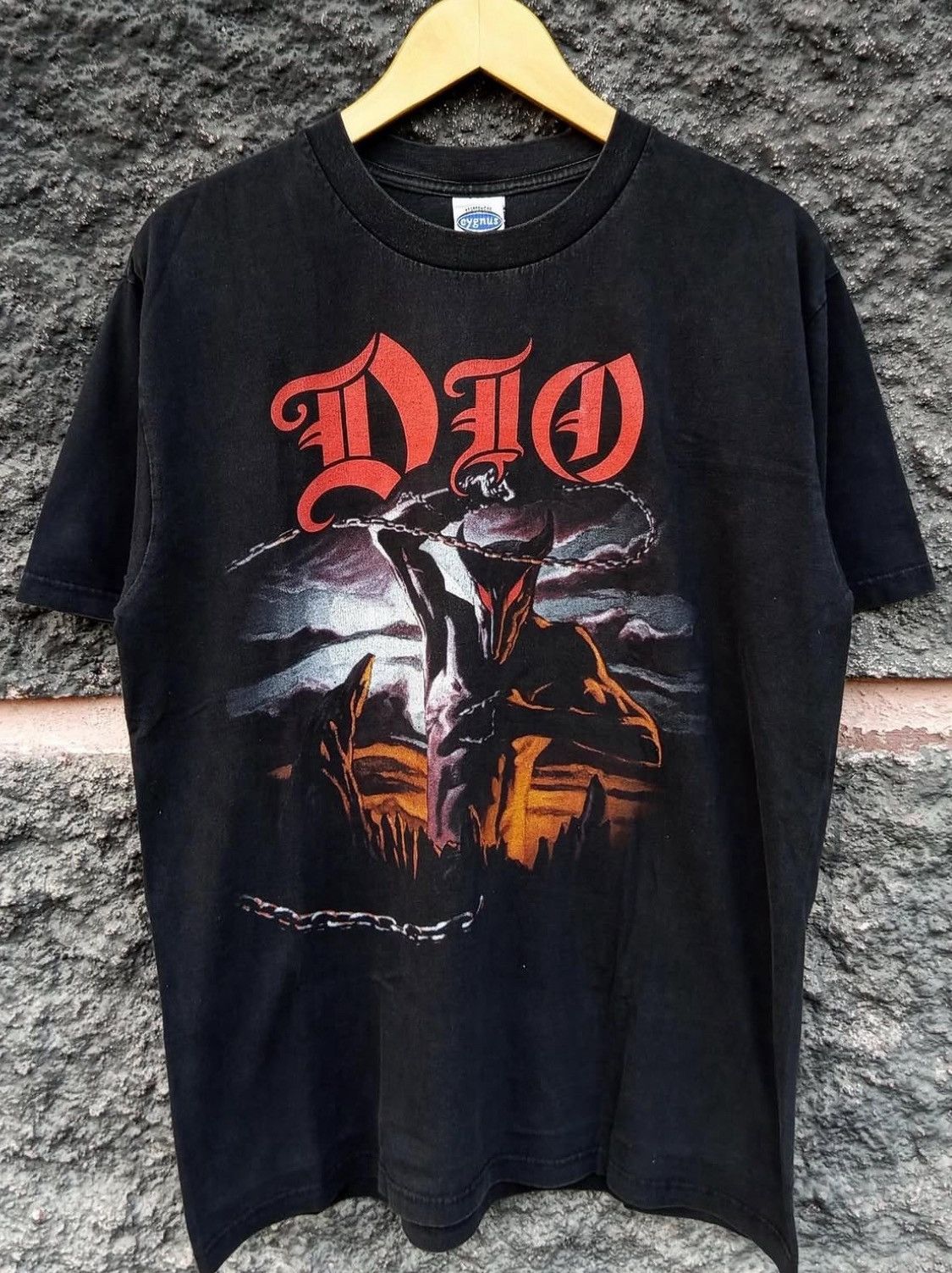 Vintage Rare 🔥Vintage Dio Band T-Shirts Size US L / EU 52-54 / 3 - 1 Thumbnail