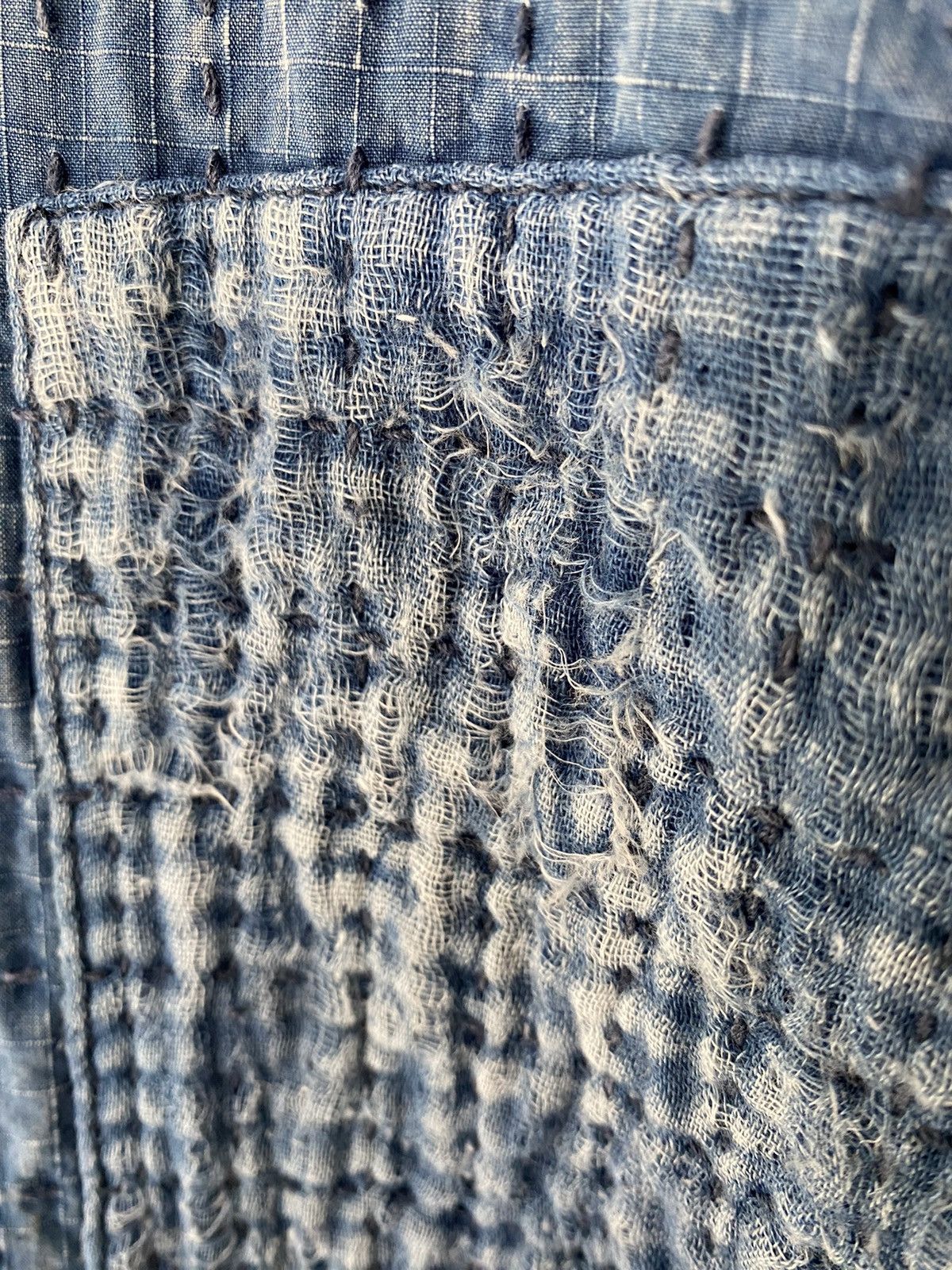 FDMTL Iconic Sashiko Boro Jacket 10 Year Wash Size US L / EU 52-54 / 3 - 8 Thumbnail