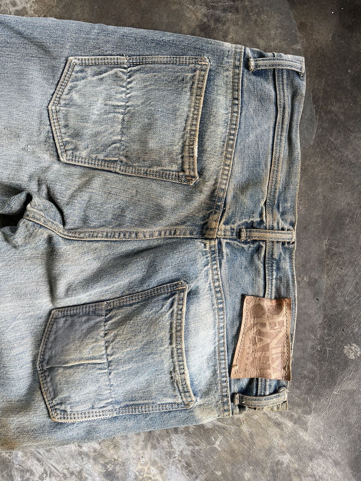 Hysteric Glamour × Vintage Distressed Denim Craft Size US 33 - 15 Thumbnail