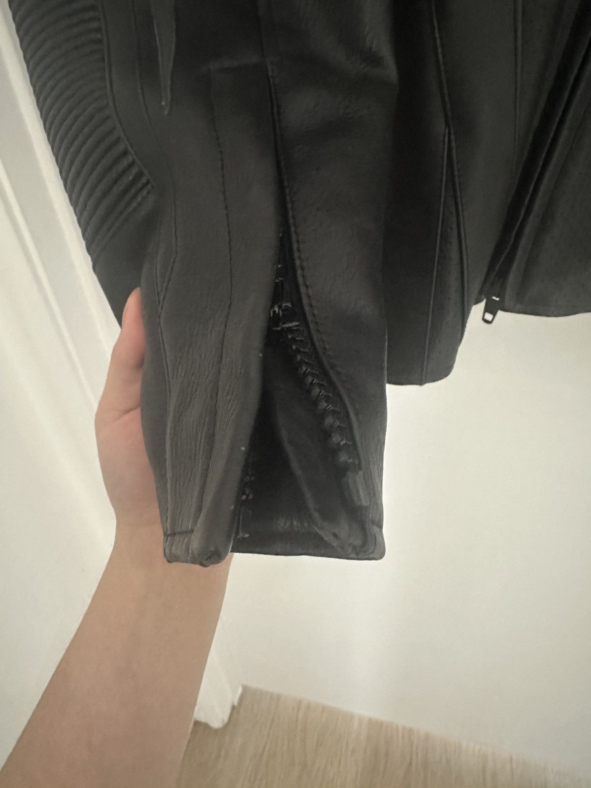 Balenciaga Balenciaga Leather Biker Racing Jacket Size US M / EU 48-50 / 2 - 3 Thumbnail