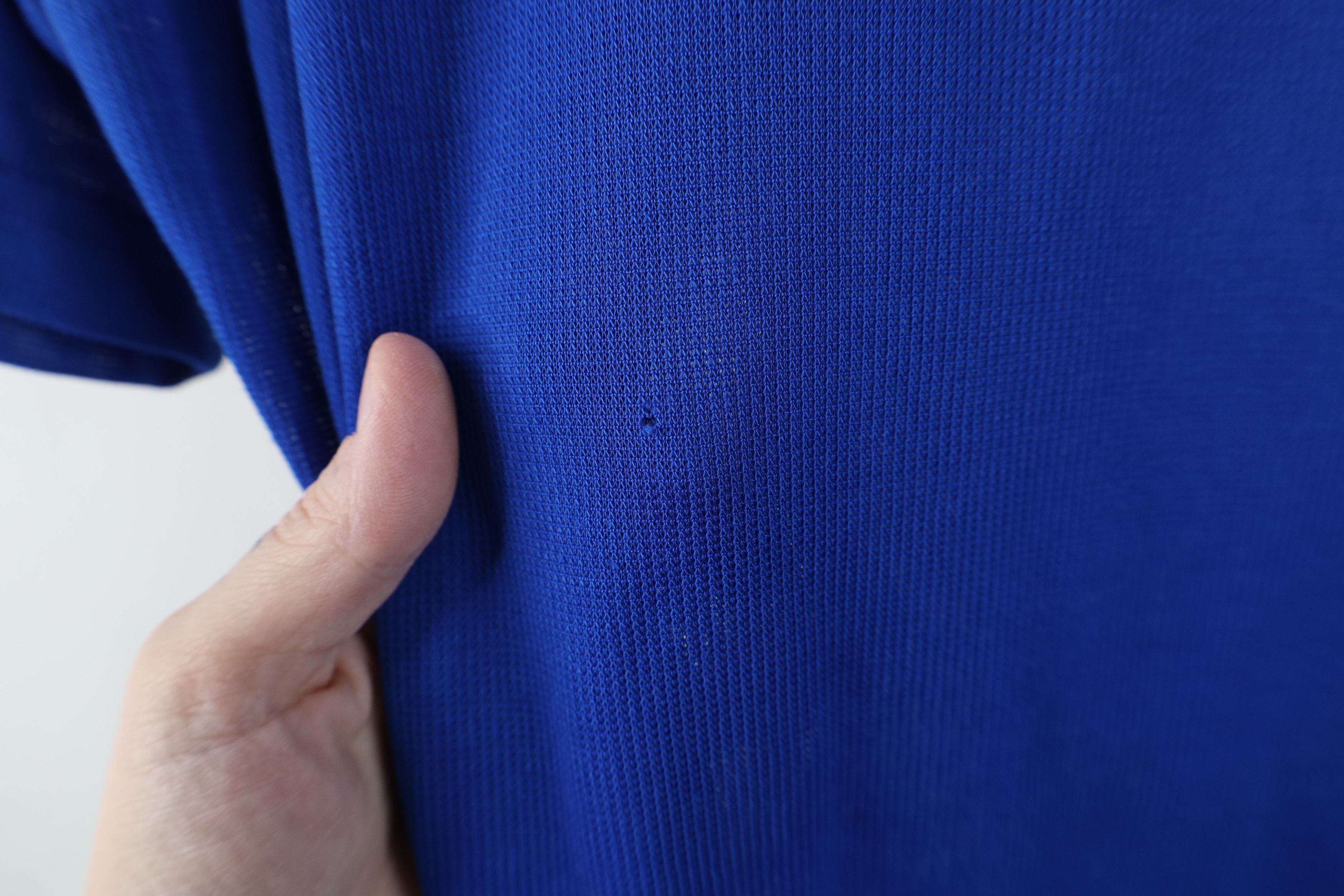 Nike Vintage 90s Nike FIT Scott Knit T-Shirt Royal Blue USA Size US M / EU 48-50 / 2 - 5 Thumbnail