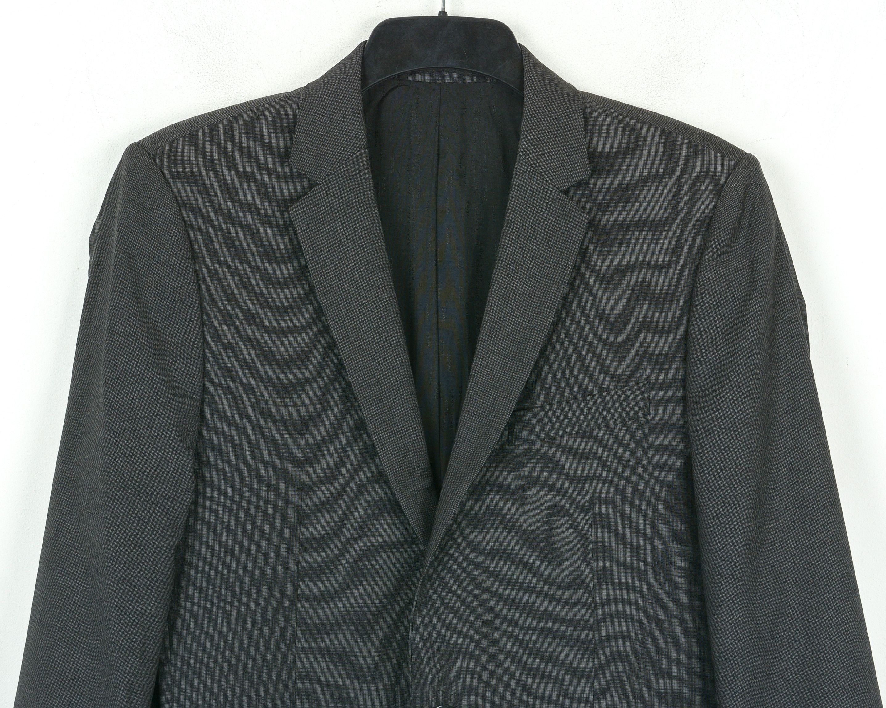 Hugo Boss Amaro/Heise Blazer Virgin Wool Jacket EU 48 Sport Coat Size 38R - 2 Thumbnail