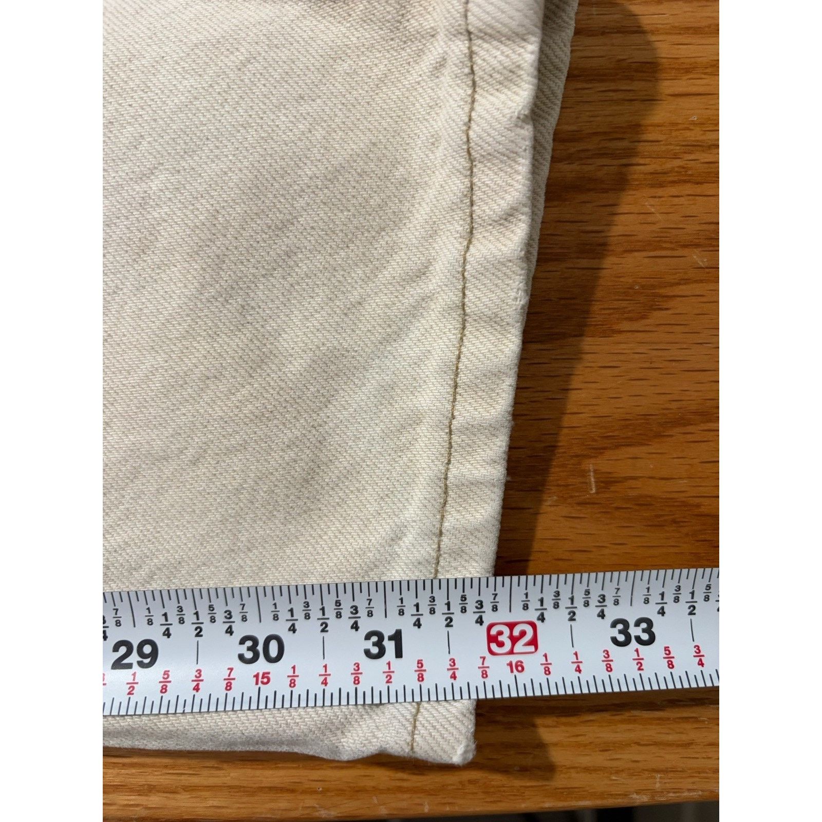 Levi's Vtg 90s Levis 550 Jeans 34x32 Fits 33x32 Relaxed Orange Tab Size US 34 / EU 50 - 9 Thumbnail
