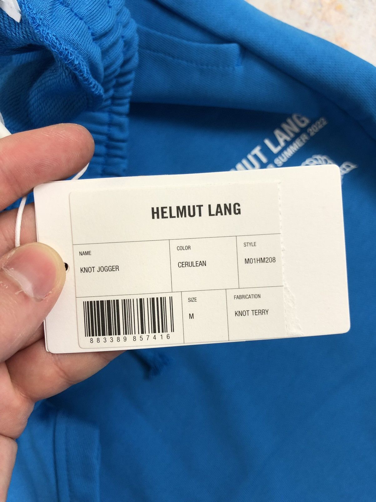 Helmut Lang Helmut Lang blue casual new pants Size US 32 / EU 48 - 5 Thumbnail