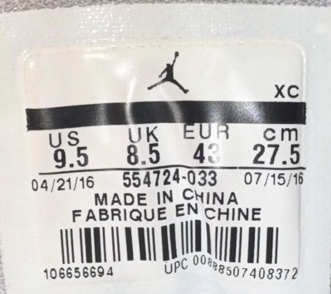 Jordan Brand Nike Air Jordan 1 Retro Mid Wolf Grey - 554724-033 - Sz 9.5 Size US 9.5 / EU 42-43 - 9 Thumbnail