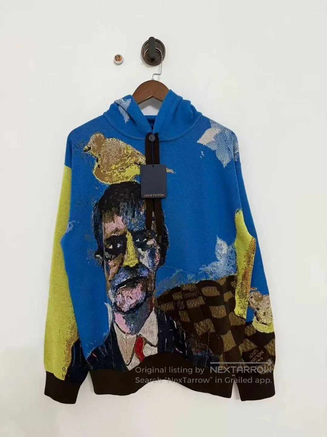 Louis Vuitton Louis Vuitton Graffiti Portrait Oil Painting Hoodie. Size US L / EU 52-54 / 3 - 1 Thumbnail