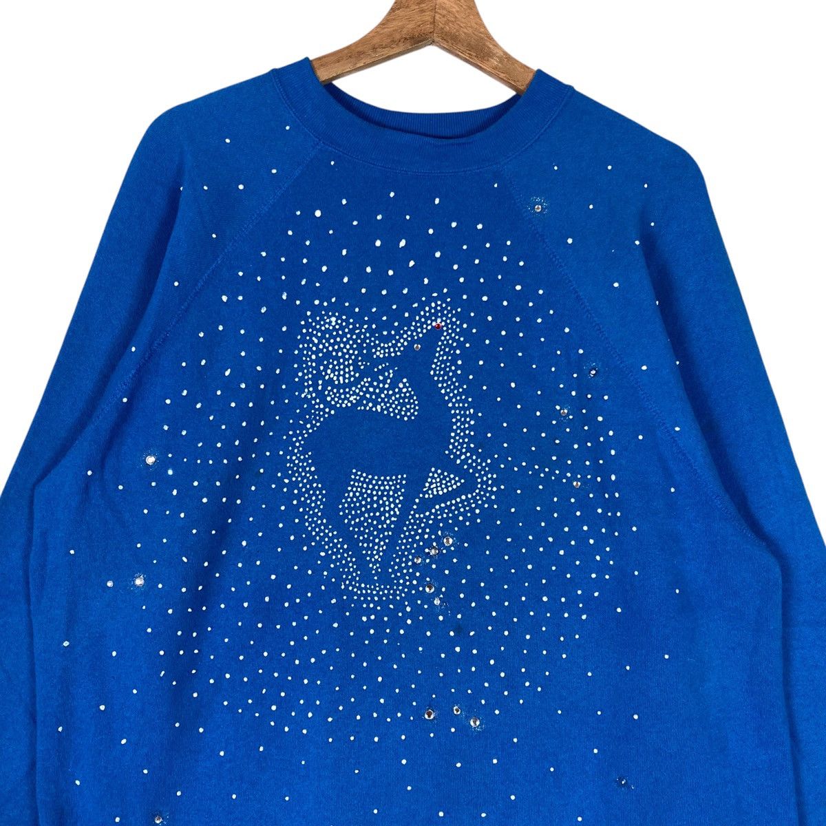 Tultex Vintage Tultex Pullover Jumper Sweatshirt Size US XL / EU 56 / 4 - 2 Thumbnail
