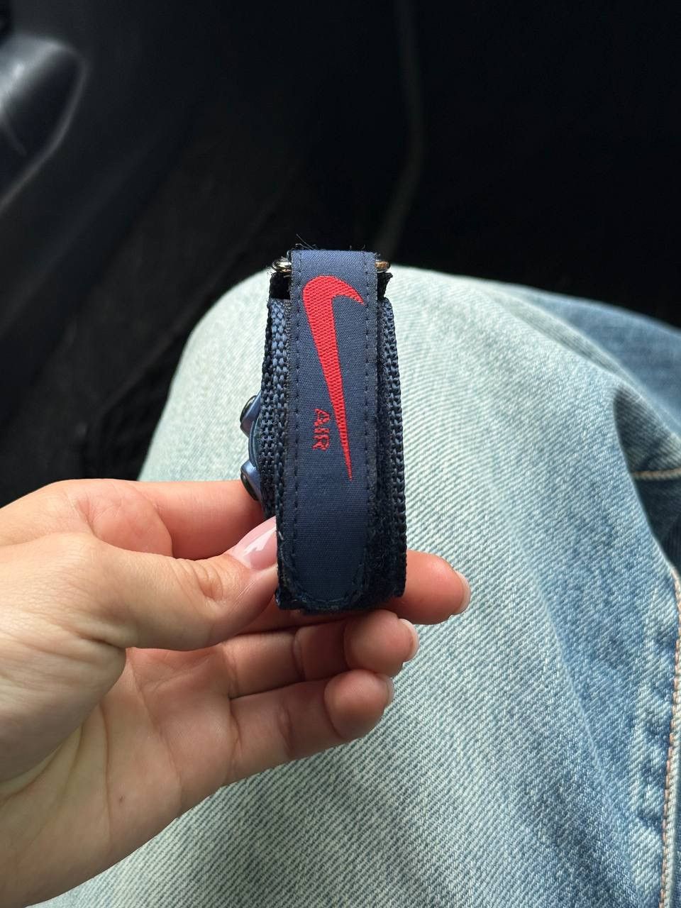 Vintage VERY RARE NIKE AIR FORCE NBA RETRO WATCH DRILL SWOOSH 90s Size ONE SIZE - 14 Thumbnail