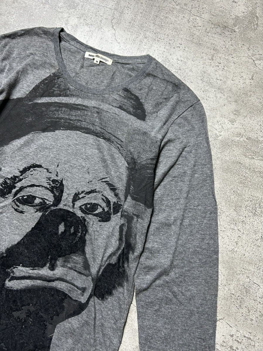 semanticdesign Rare Semantic Design Big Face Clown Long sleeve Shirt Size US M / EU 48-50 / 2 - 3 Thumbnail