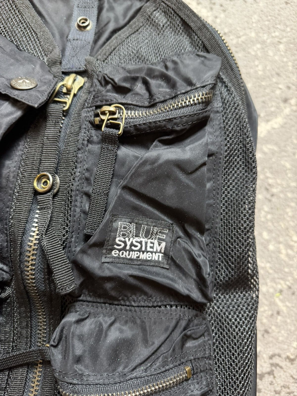 Blue Blue Japan Vintage y2k Blue System Equipment Multi Pocket Opium Yohji Size ONE SIZE - 3 Thumbnail