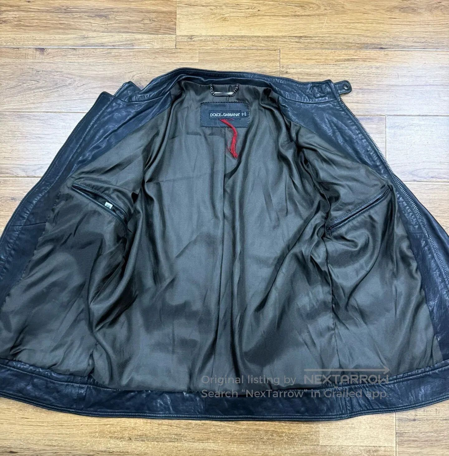 Other Italian Luxury Casual Leather Jacket. Size US M / EU 48-50 / 2 - 3 Thumbnail