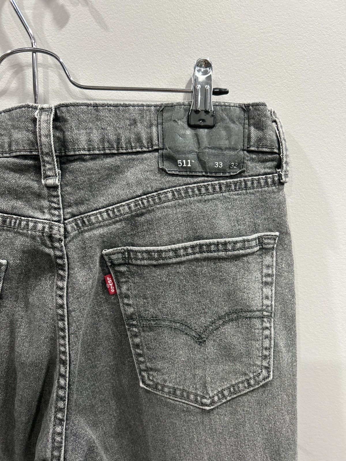 Levi's × Levi's Made & Crafted × Levi's Vintage Clothing Grey Levi’s Straight Jeans Size US 32 / EU 48 - 3 Thumbnail