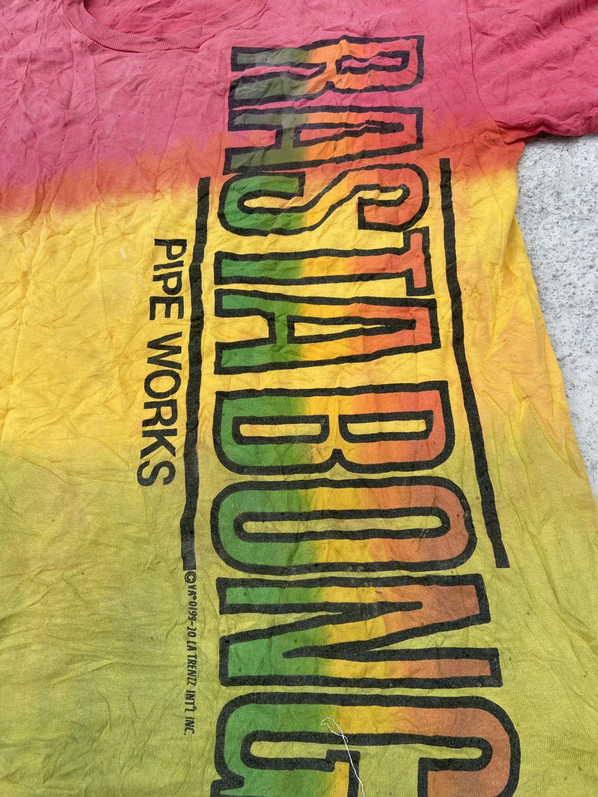 Band Tees × Bob Marley × Vintage Vintage Rasta Bong Size US L / EU 52-54 / 3 - 4 Thumbnail