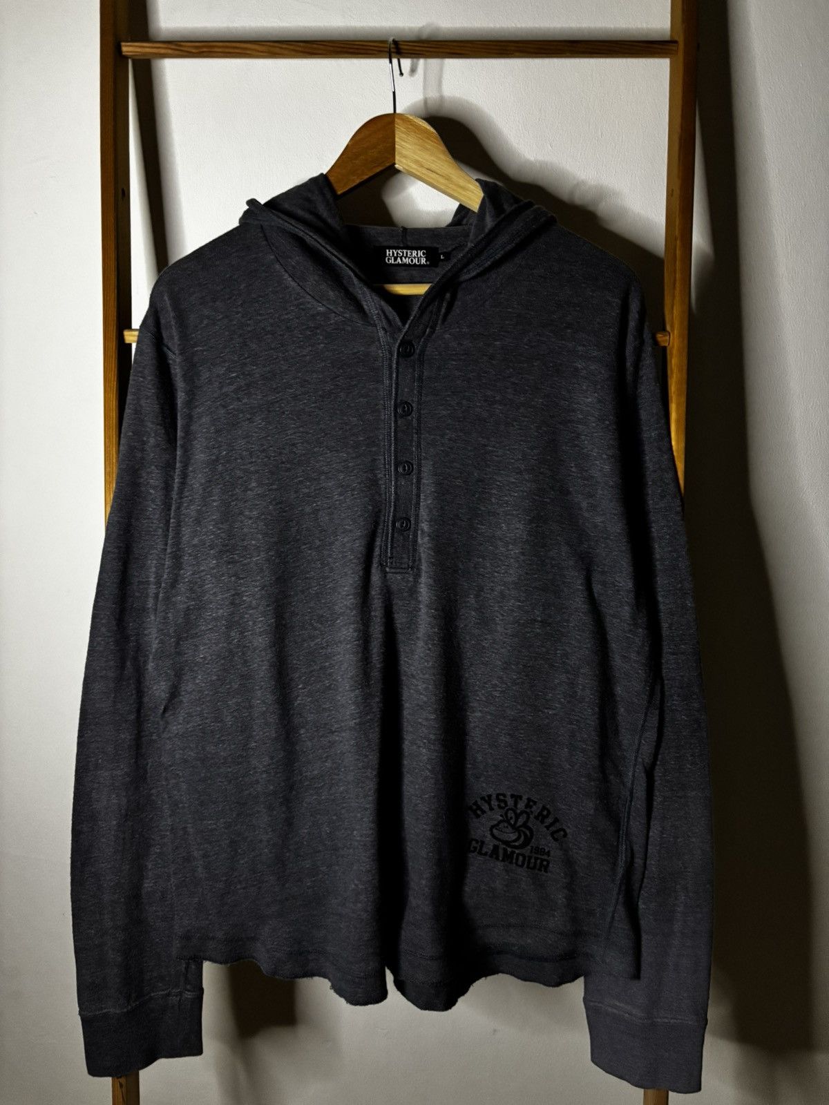 Hysteric Glamour × Japanese Brand Hysteric glamour button ups hoodie Size US L / EU 52-54 / 3 - 1 Thumbnail