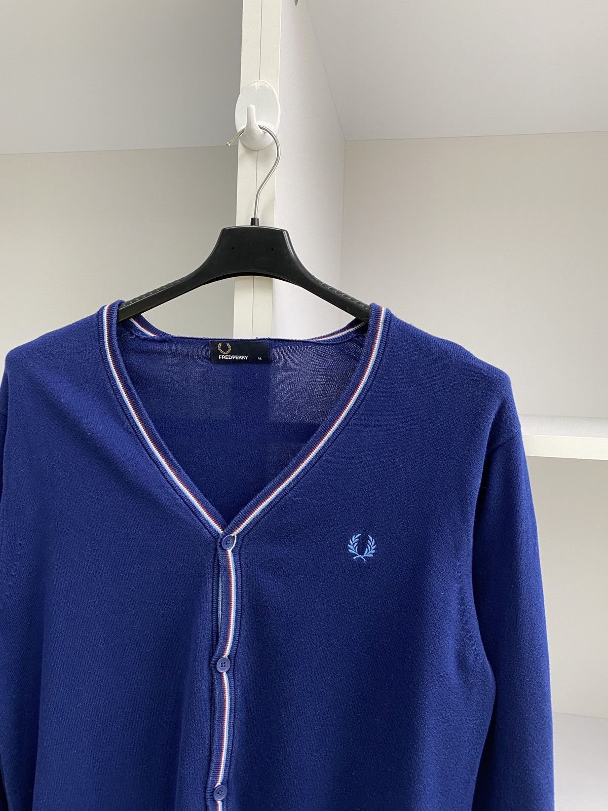 Fred Perry × Vintage Vintage Fred Perry Cardigan Pullover Size US M / EU 48-50 / 2 - 4 Thumbnail