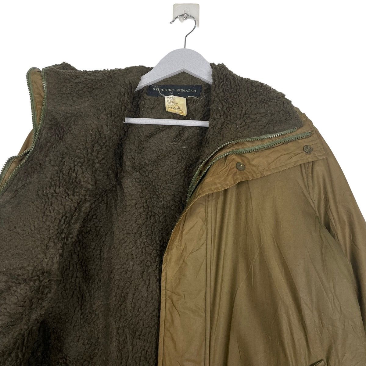 Ryuichiro Shimazaki 💥RYUICHIRO SHIMAZAKI WAXED BAGGY JACKET Size US M / EU 48-50 / 2 - 10 Thumbnail