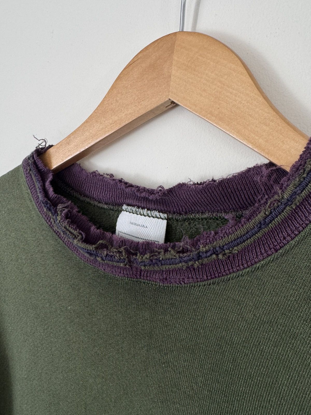 Wilson Wilson Vintage 90s Crewneck Sweatshirt Thrashed Distressed Size US XL / EU 56 / 4 - 3 Thumbnail