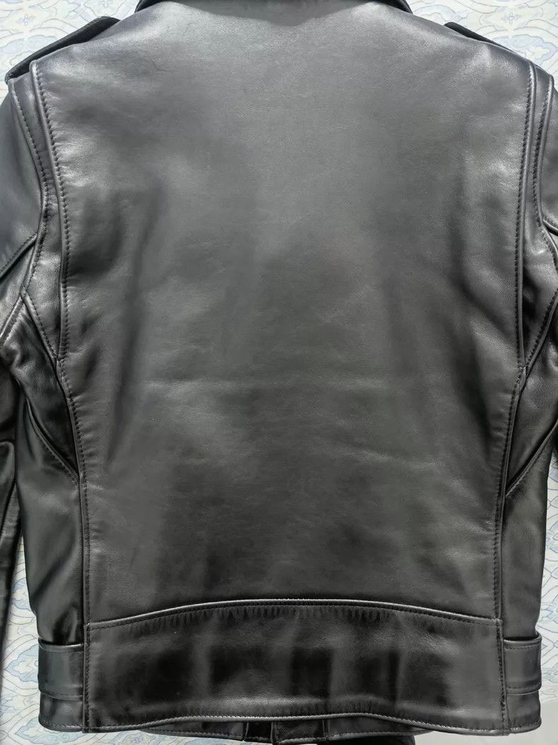 Schott Schott 613SH horseskin leather jacket, classic slim fit Size US M / EU 48-50 / 2 - 7 Thumbnail