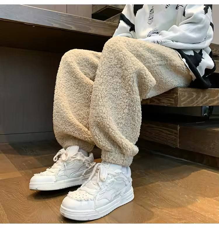 Japanese Brand × Vintage men's winter retro vegetable wool pants Size US 36 / EU 52 - 4 Thumbnail