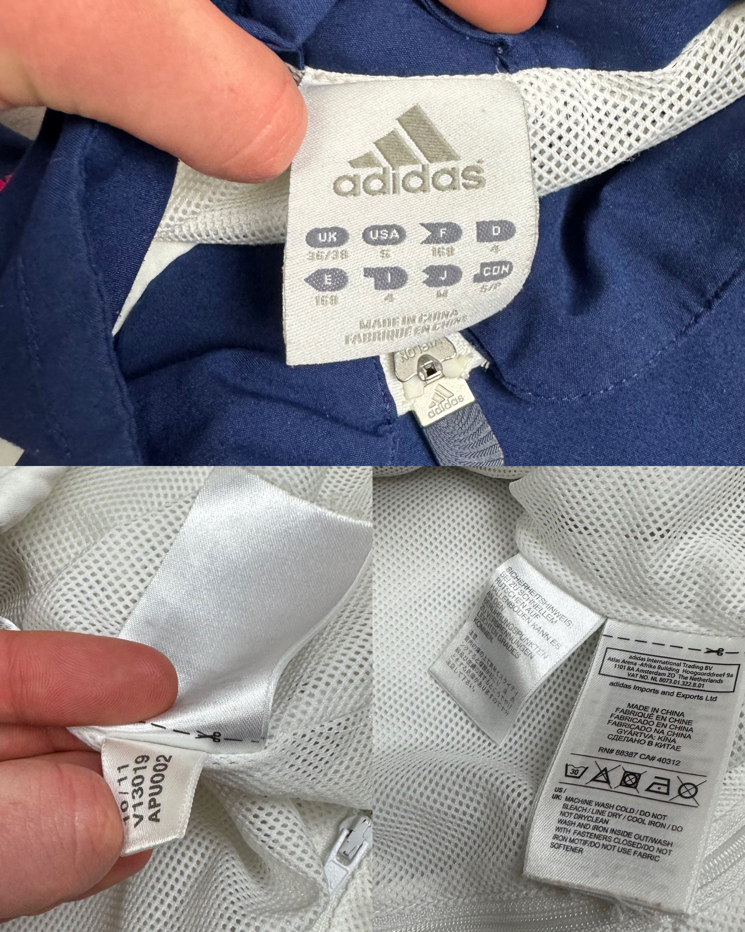 Adidas Olympique Lyonnais Player Issue Final munich 2012 Jacket Size US S / EU 44-46 / 1 - 3 Thumbnail