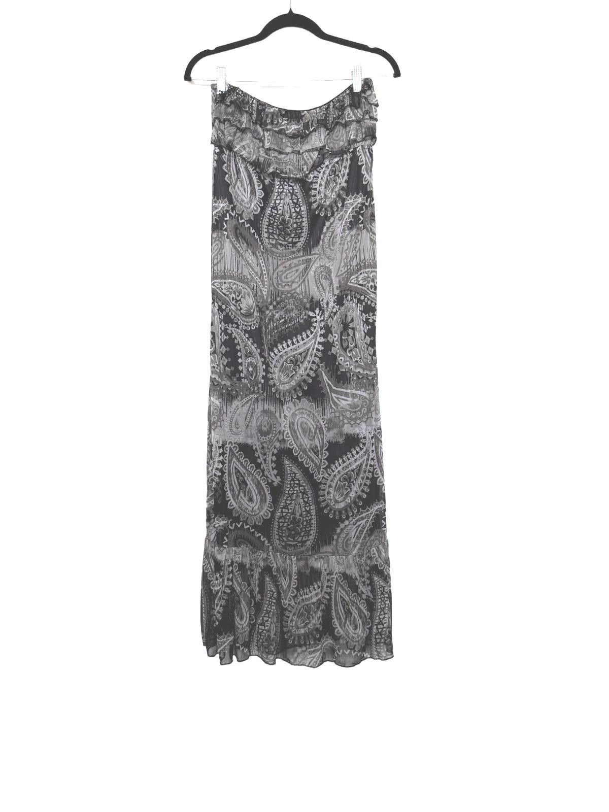 Designer Y2K Paisley Soft Grunge Sleeveless Long Maxi Dress Size L / US 10 / IT 46 - 4 Thumbnail