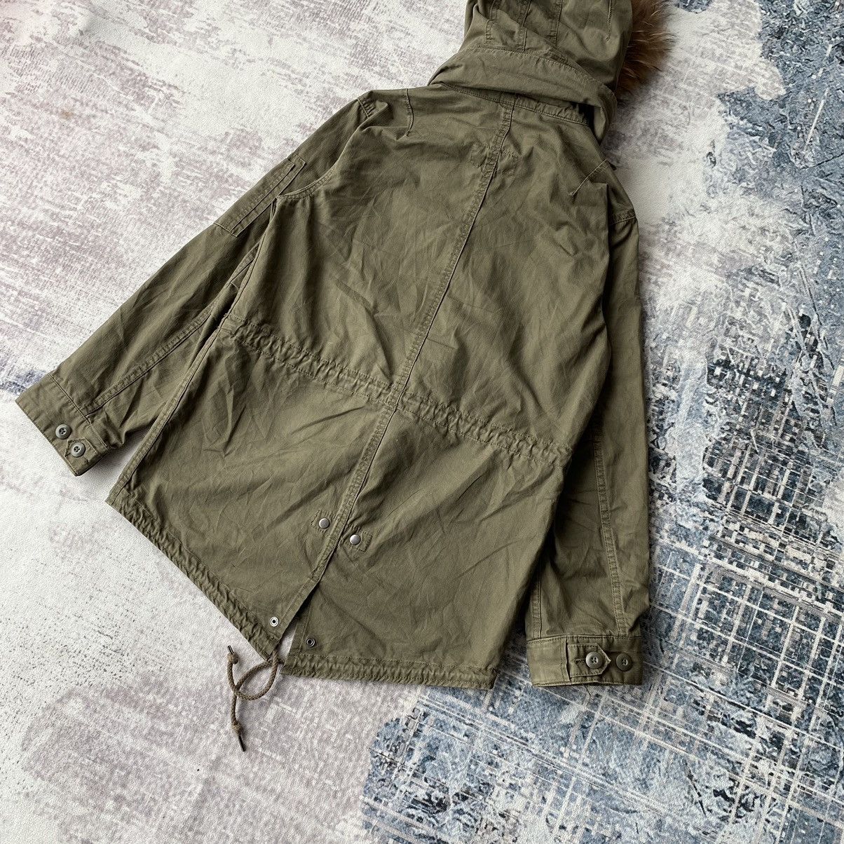 If Six Was Nine × Le Grande Bleu (L.G.B.) × Takeo Kikuchi Takeo Kikuchi Raccoon Fur Parka Jacket Size US M / EU 48-50 / 2 - 5 Thumbnail