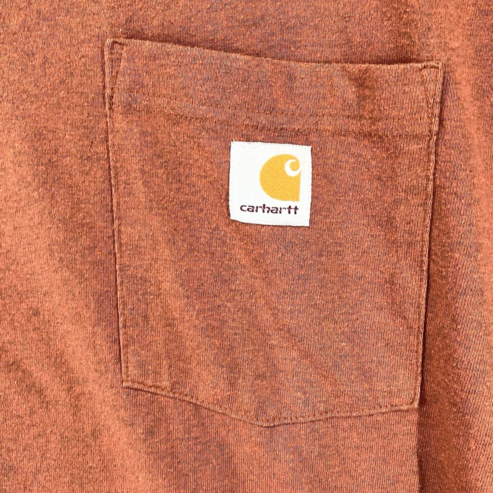Carhartt Carhartt Mens 2XL Short Sleeve T-Shirt Rusty Orange Crew Neck Logo All Seasons Regular Fit Cotton Polyester Shirt Mens Size US XXL / EU 58 / 5 - 5 Thumbnail