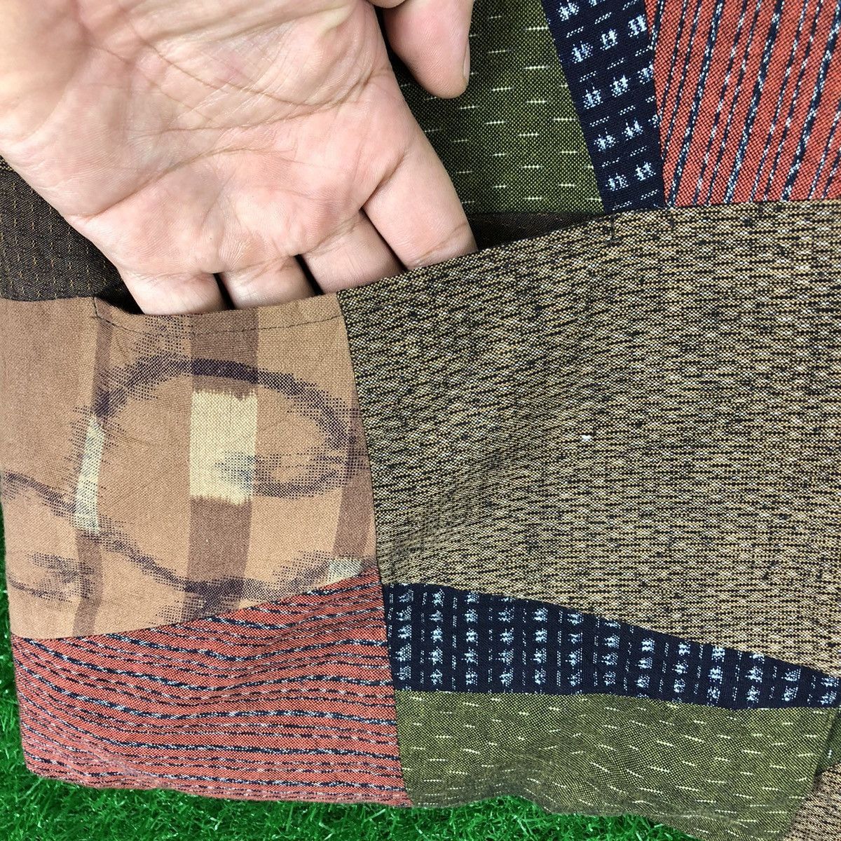 Japanese Brand × Vintage Vintage 80's Vest Patchwork Kapital Style by Giemon Size US M / EU 48-50 / 2 - 10 Thumbnail