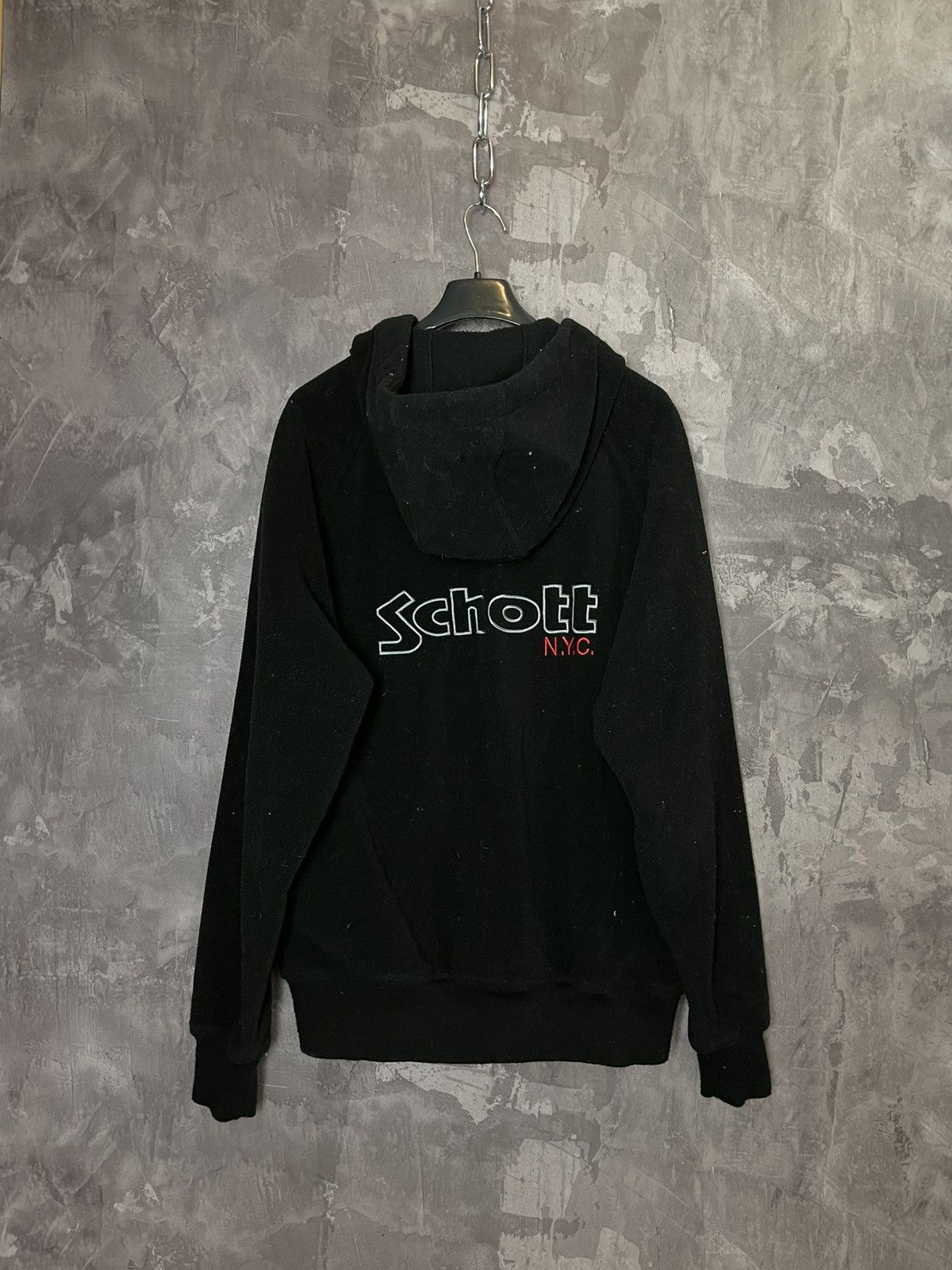Schott hoodie 90s store