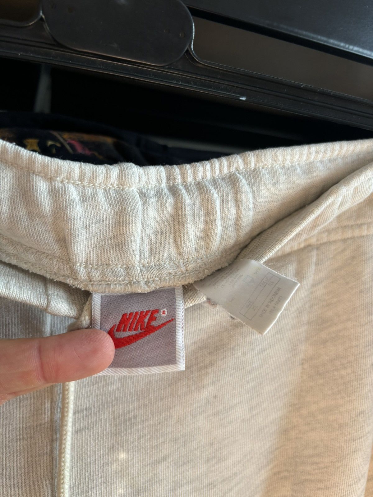 Nike × Vintage Vintage Nike Y2K Swoosh Logo Sweatpants Joggers Size XXL Size US 38 / EU 54 - 4 Thumbnail
