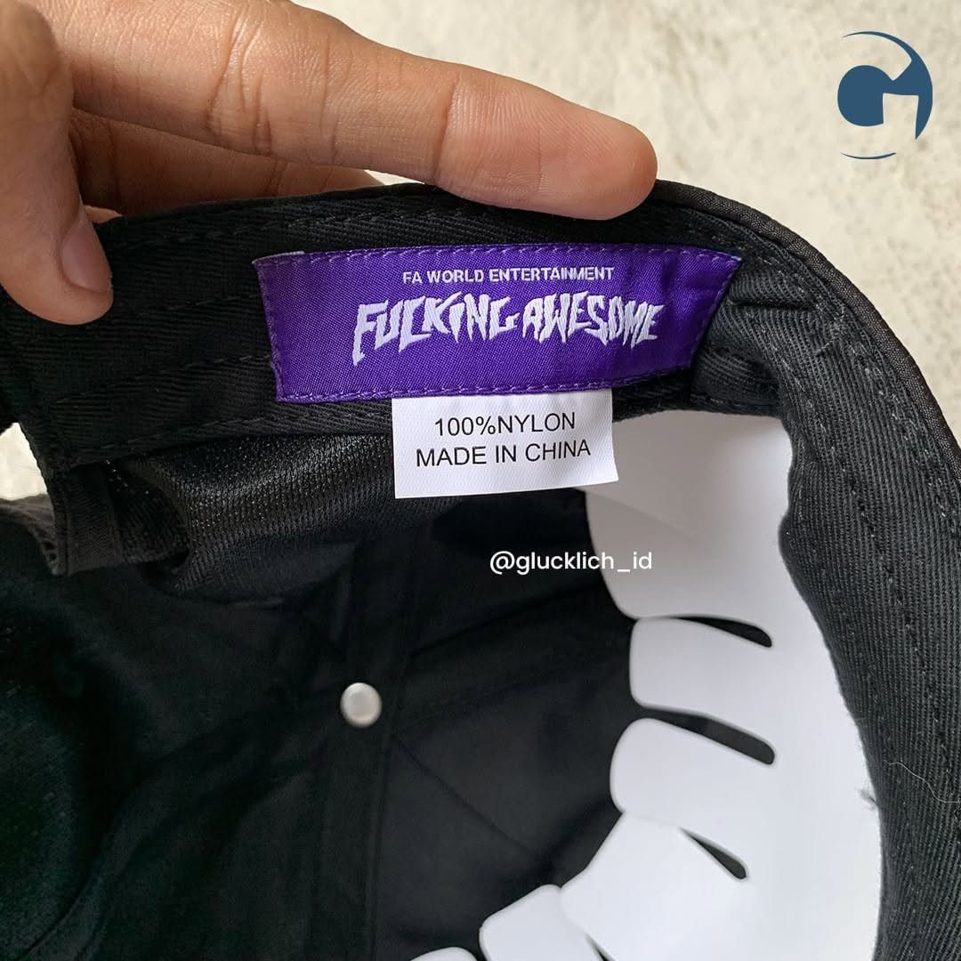 Fucking Awesome Fucking Awesome, Seduction of The World Strapback Black Size ONE SIZE - 5 Thumbnail