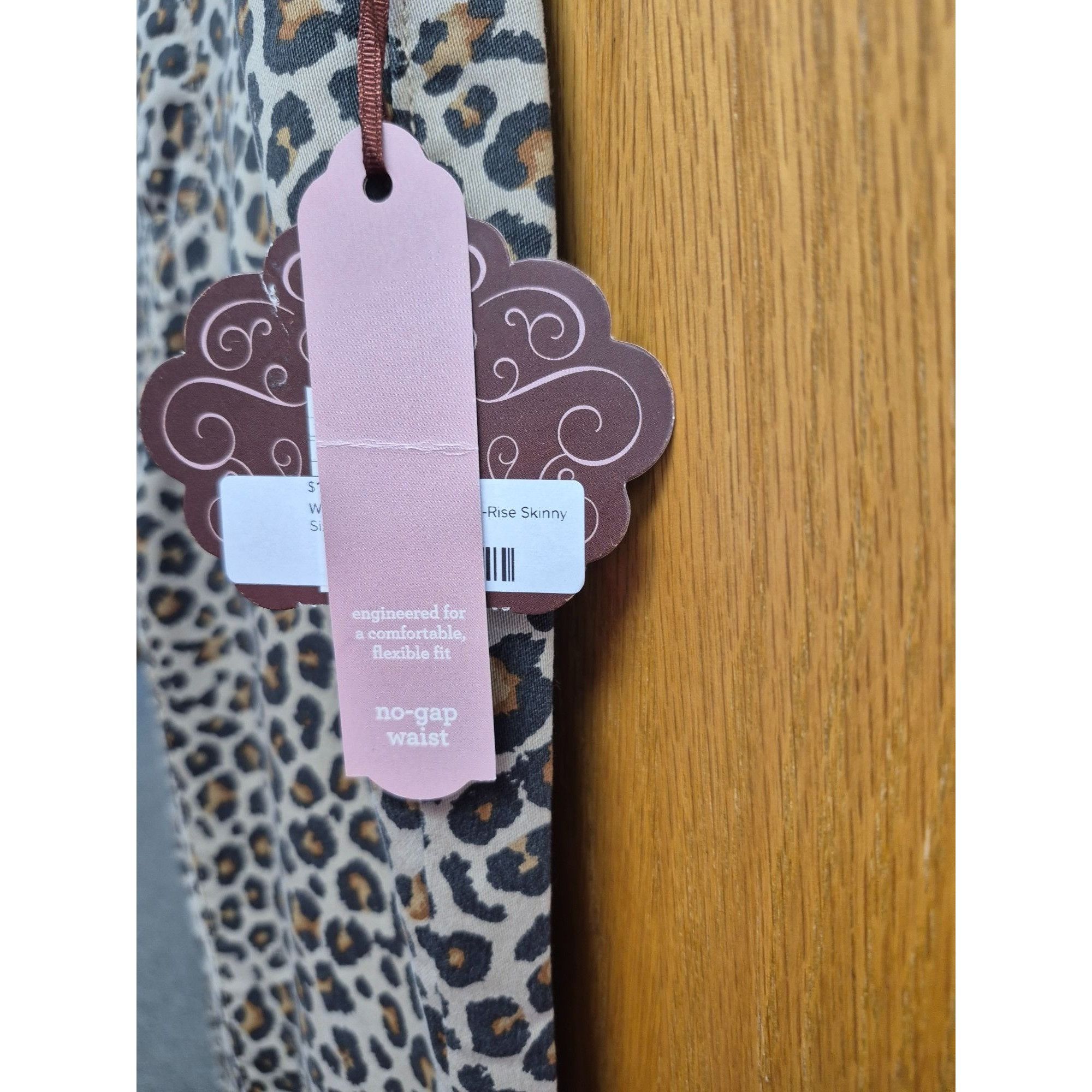 Other Knox Rose Womens Leopard Print Ankle Skinny Pants Size 8 Com Size 30" / US 8 / IT 44 - 8 Thumbnail