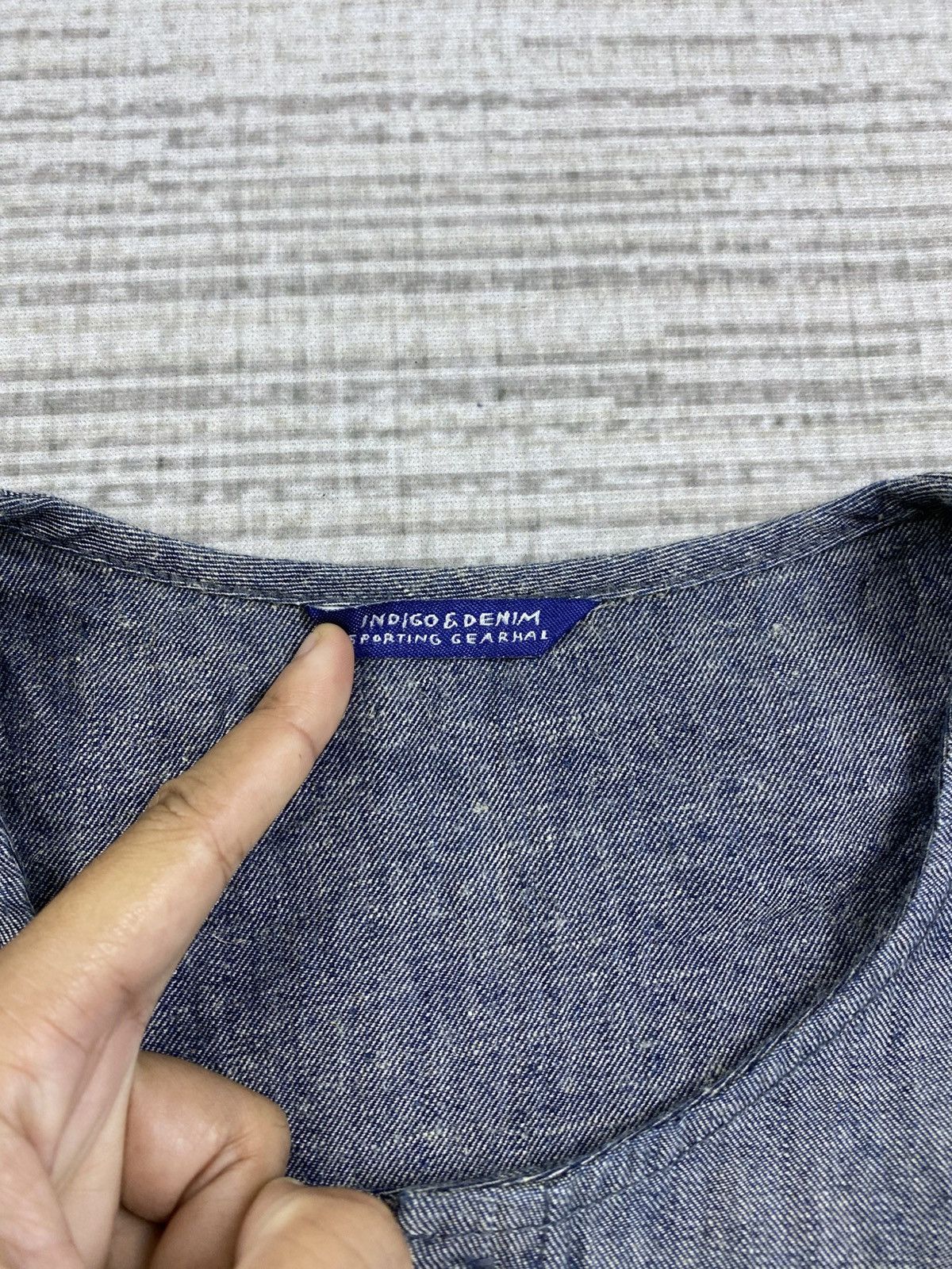 Hai Sporting Gear HAI Sporting Gear Issey Miyake Indigo & Denim Vest Size US M / EU 48-50 / 2 - 7 Thumbnail
