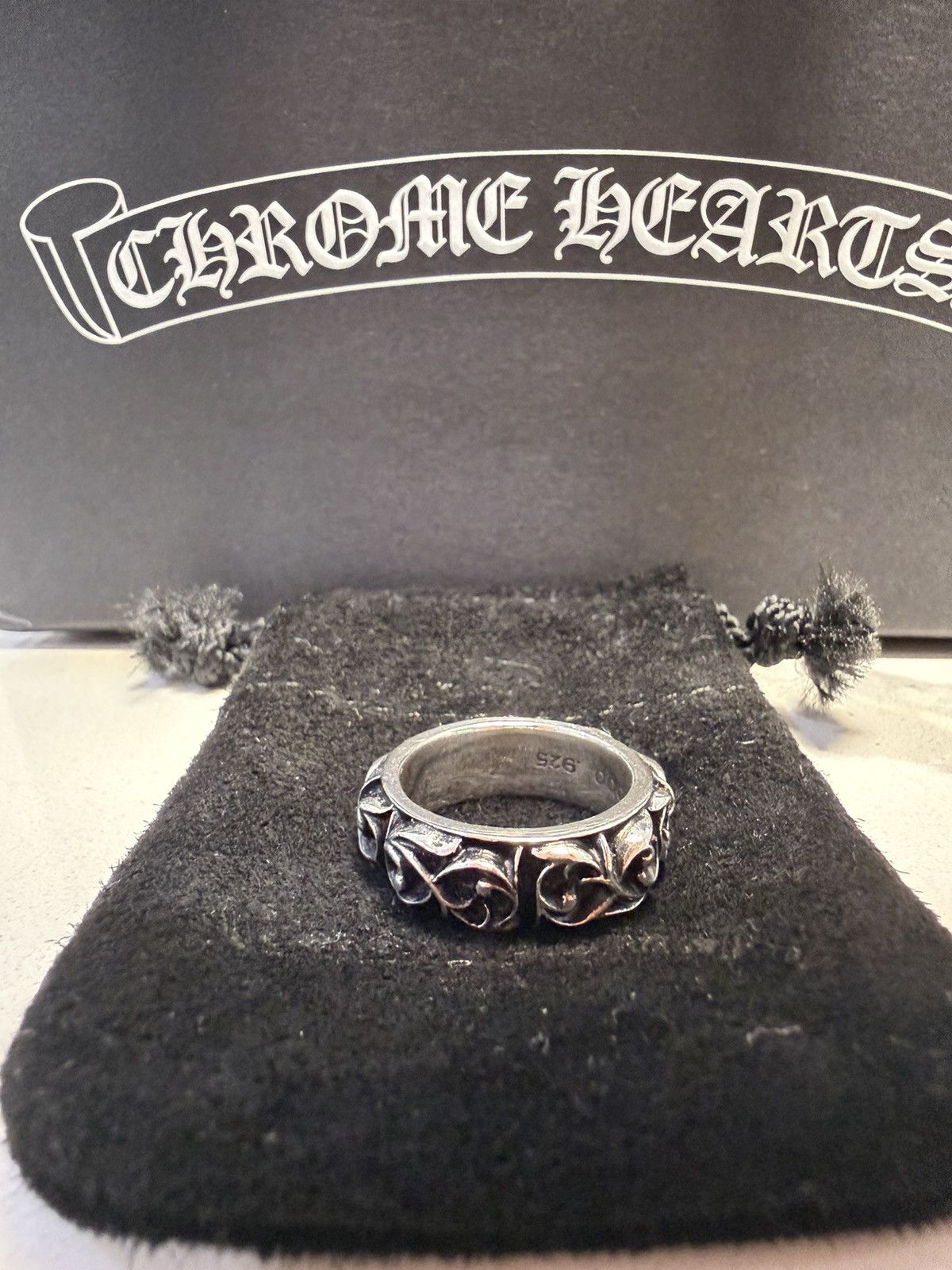 Chrome Hearts Chrome Hearts Eternity Vine Ring Sz 8.5 | Grailed