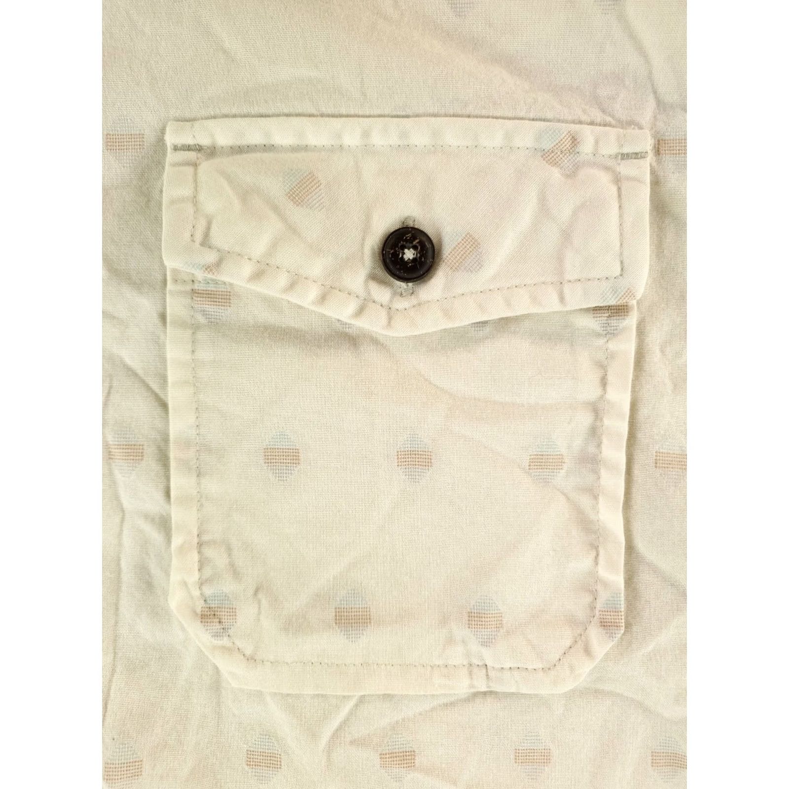 Howler Brothers Howler Bros Shirt Button Up White Short Sleeve Diamond Weave Mens L Size US L / EU 52-54 / 3 - 3 Thumbnail