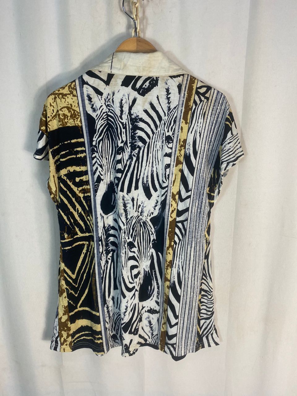 Japanese Brand Souverain fullprint blouse shirt Size M / US 6-8 / IT 42-44 - 12 Thumbnail