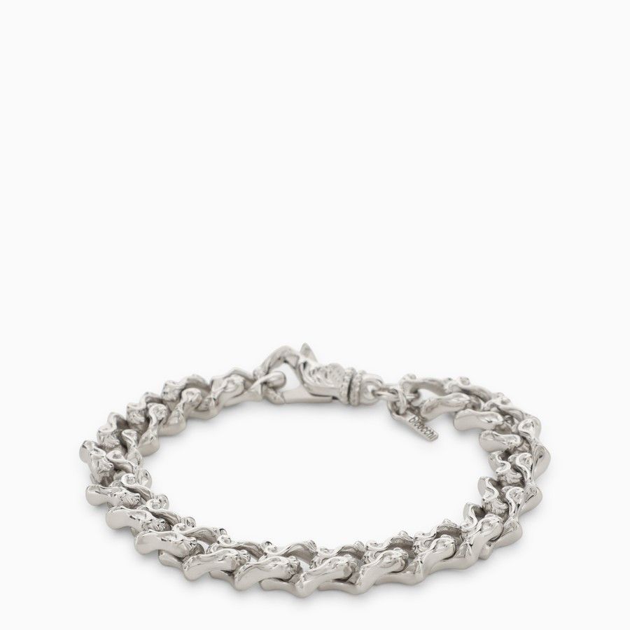 o1d2blof0225 Size: L / Chain Bracelet Arabesques in Silver