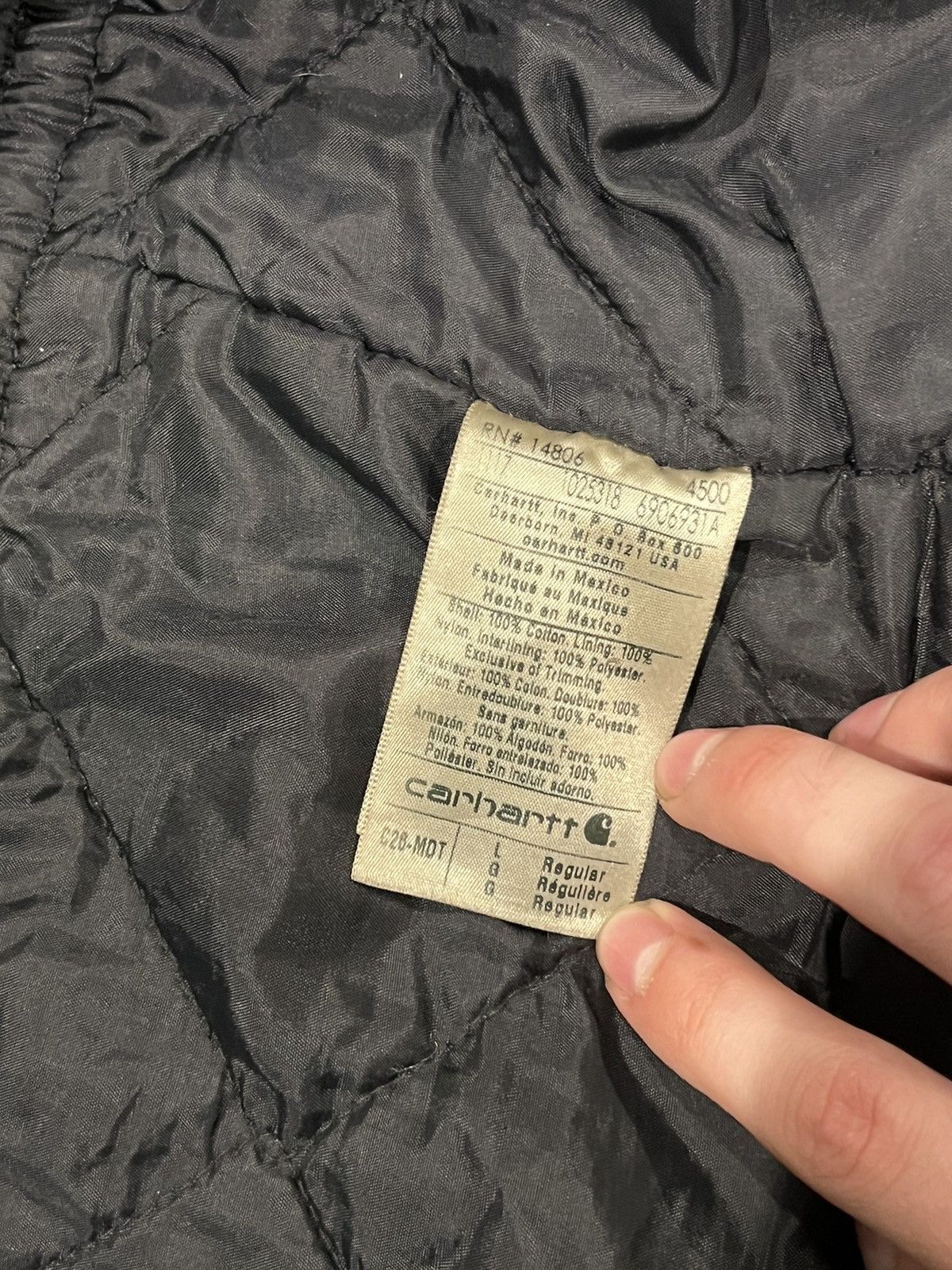Carhartt RARE Carhartt Leather Tab Arctic Jacket Size US L / EU 52-54 / 3 - 15 Thumbnail