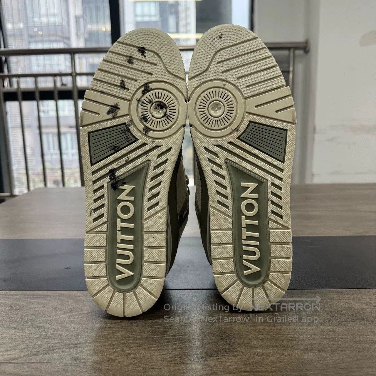 Louis Vuitton Louis Vuitton Trainer Green Size 43. Size US 10.5 / EU 43-44 - 6 Thumbnail