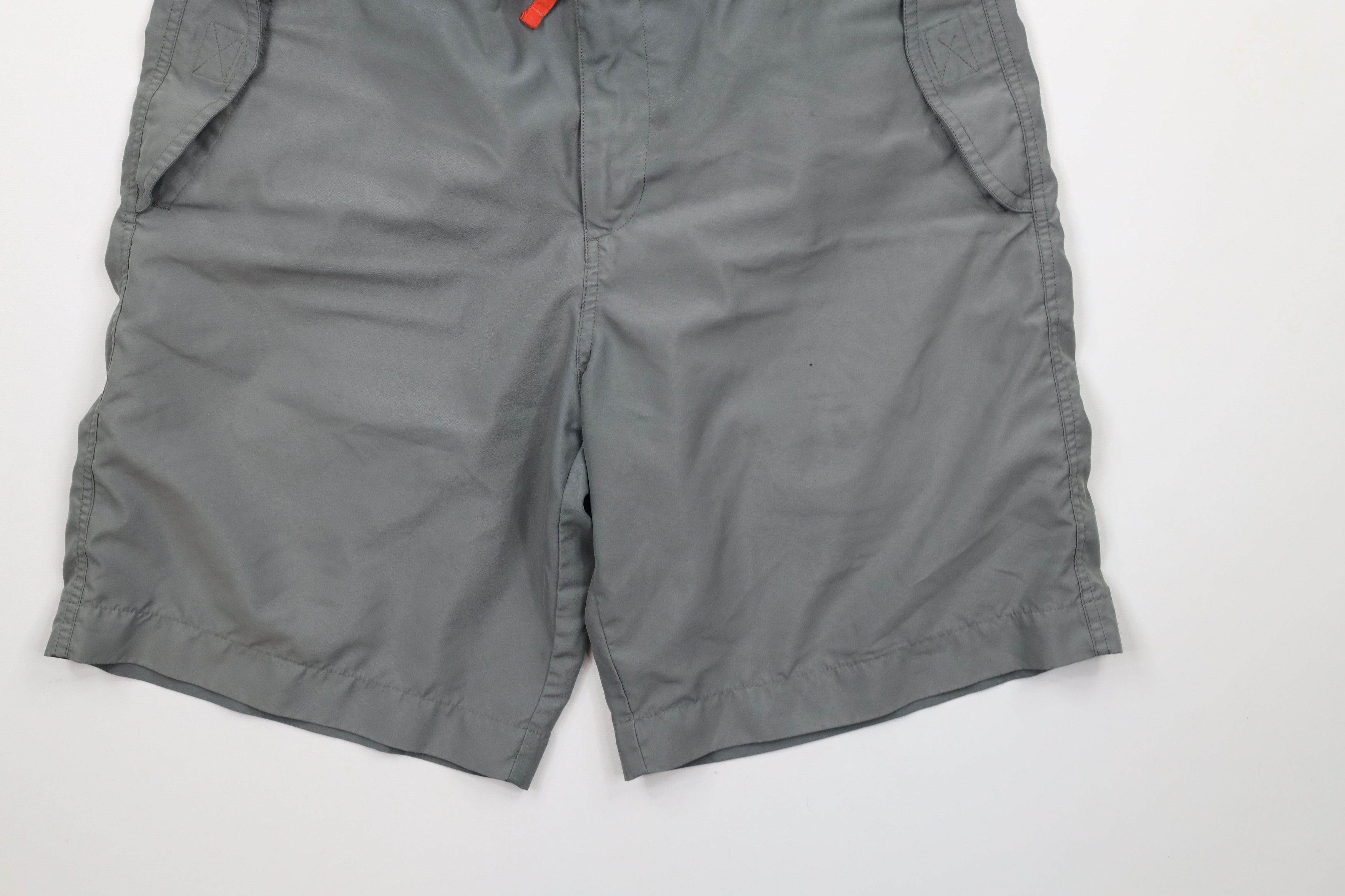 Gap × Vintage Vintage Gap Baggy Fit Microfiber Shorts Gray Polyester Size US 32 / EU 48 - 4 Thumbnail