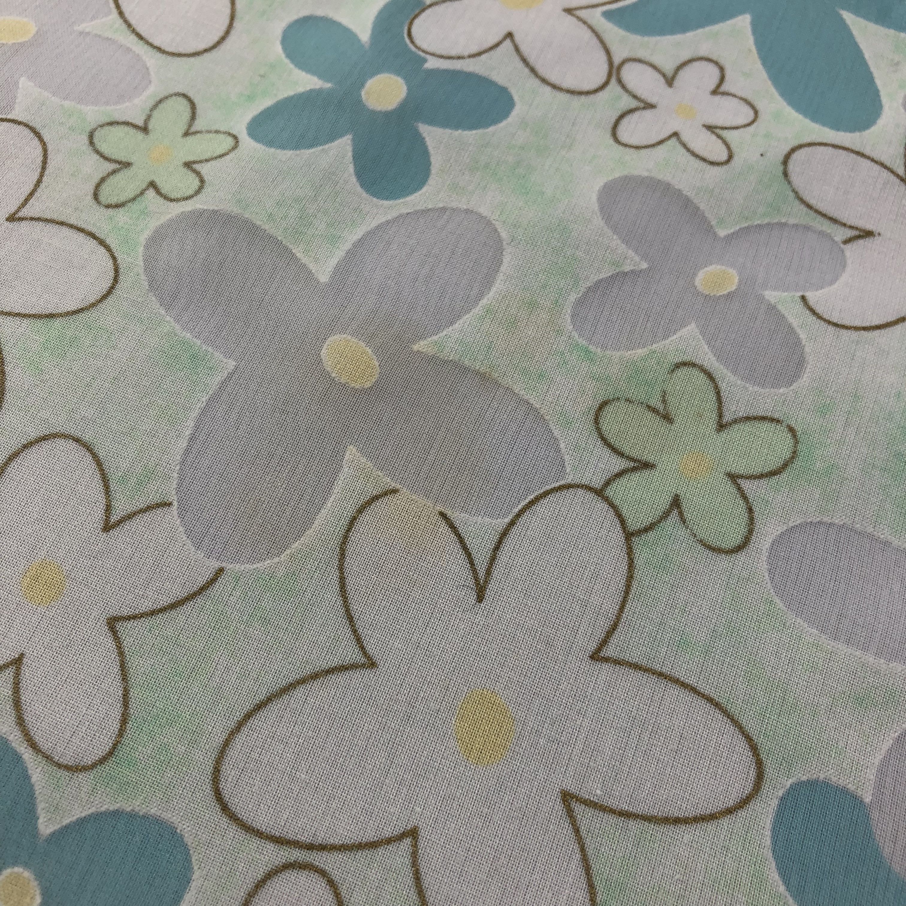 Courreges × Vintage Courreges Floral Handkerchief Neckerchief Bandana H2080 Size ONE SIZE - 5 Thumbnail
