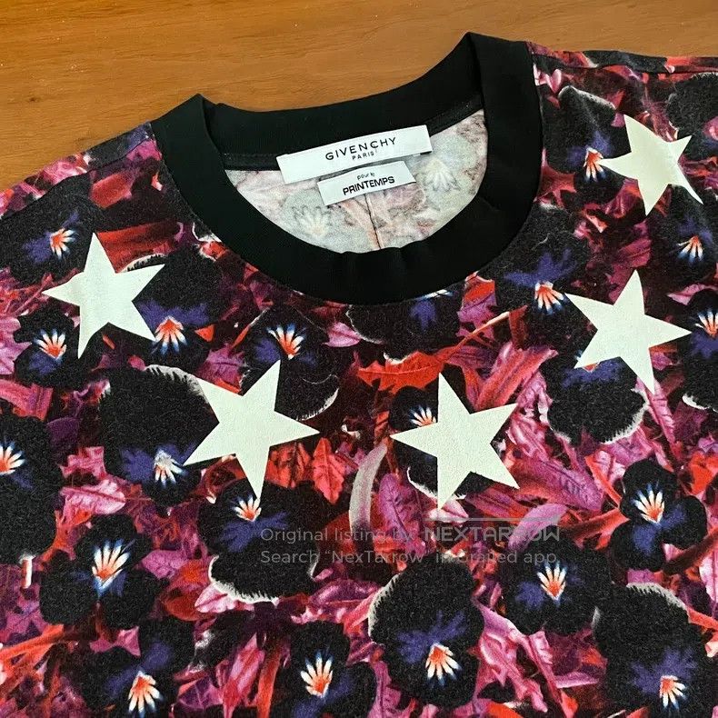 Givenchy Givenchy Floral Short Sleeve Size US XS / EU 42 / 0 - 2 Thumbnail