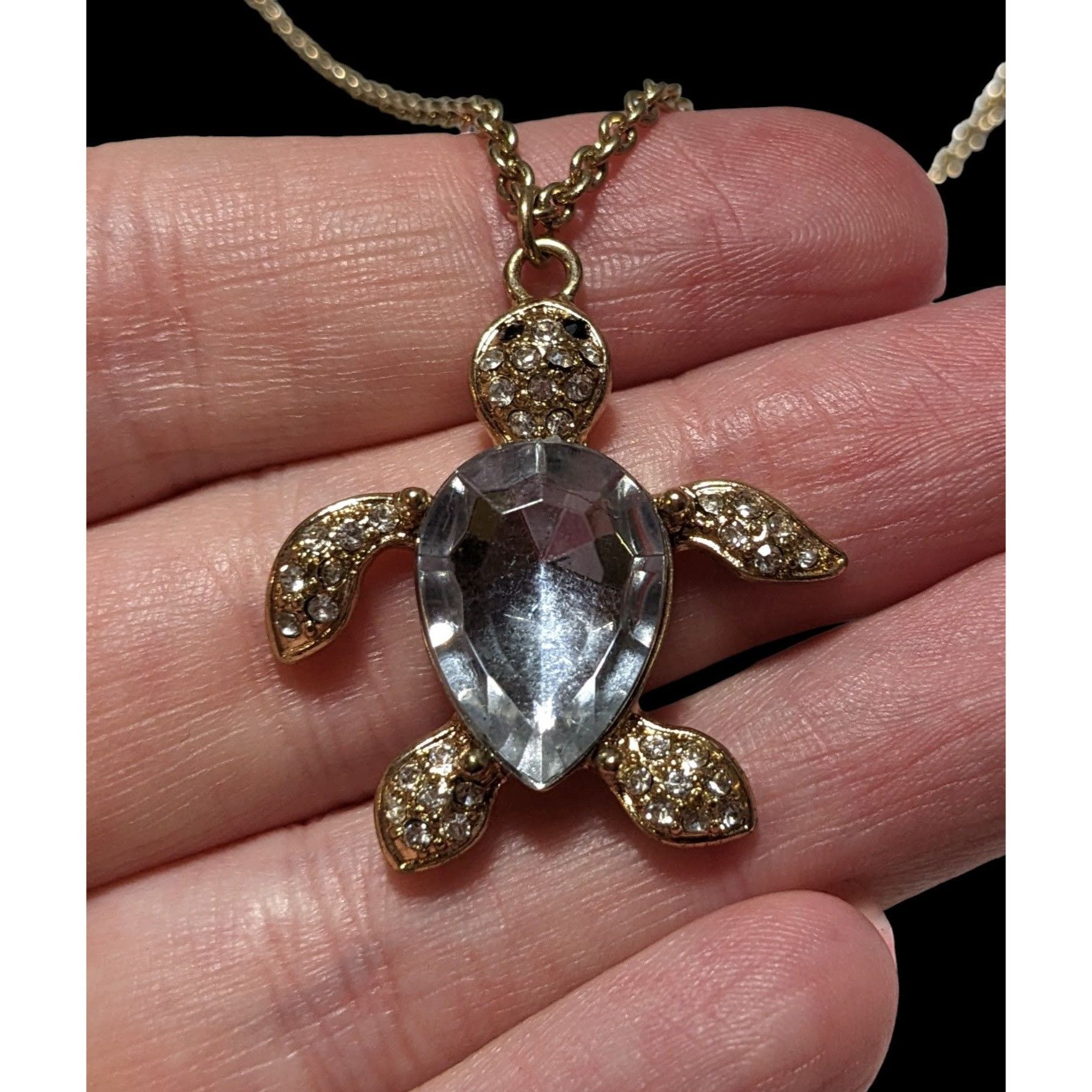 Other Gemmed Sea Turtle Necklace Size ONE SIZE - 2 Thumbnail