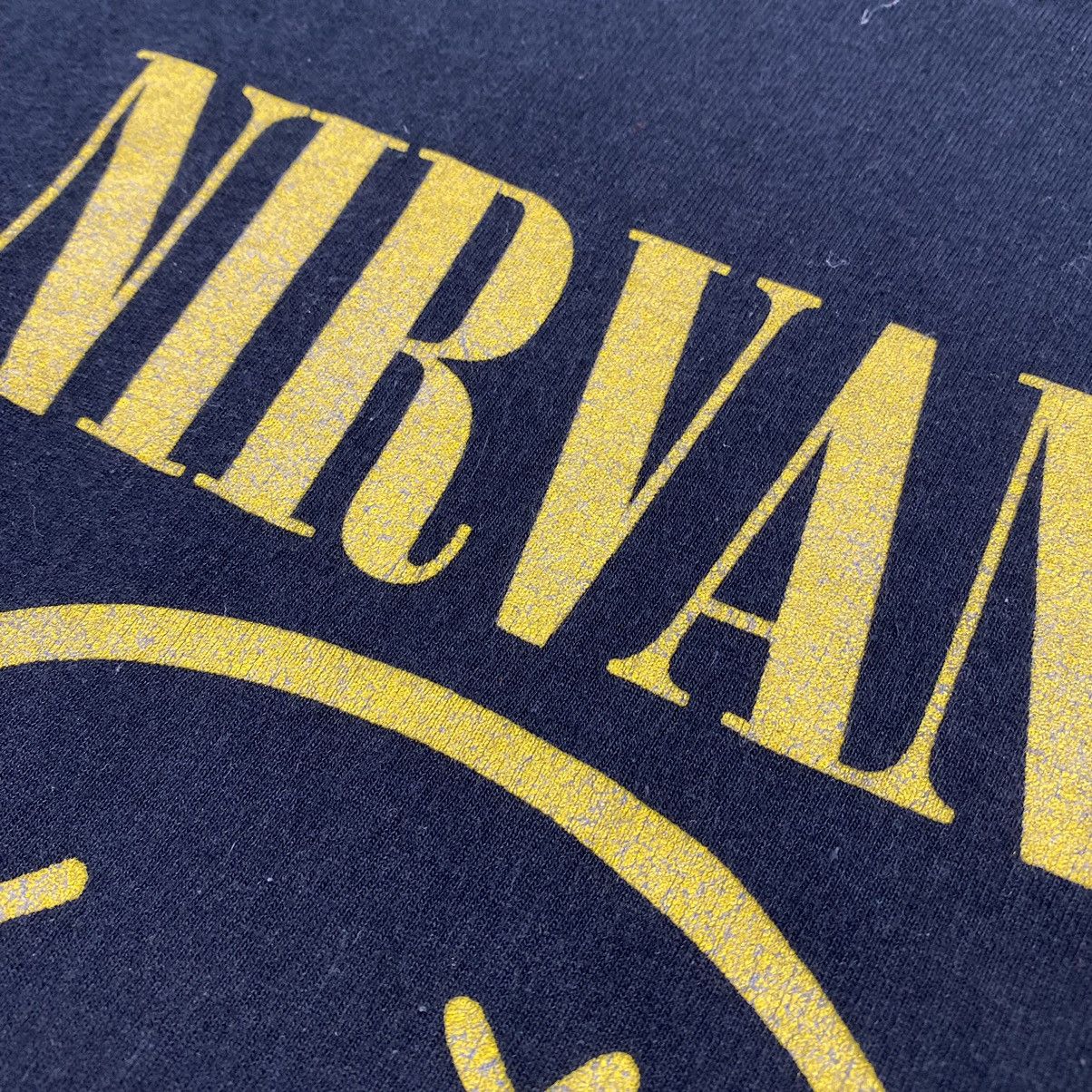 Band Tees Vintage Nirvana 2018 Kurt Cobain Big Basic logo rock tee Size US L / EU 52-54 / 3 - 5 Thumbnail