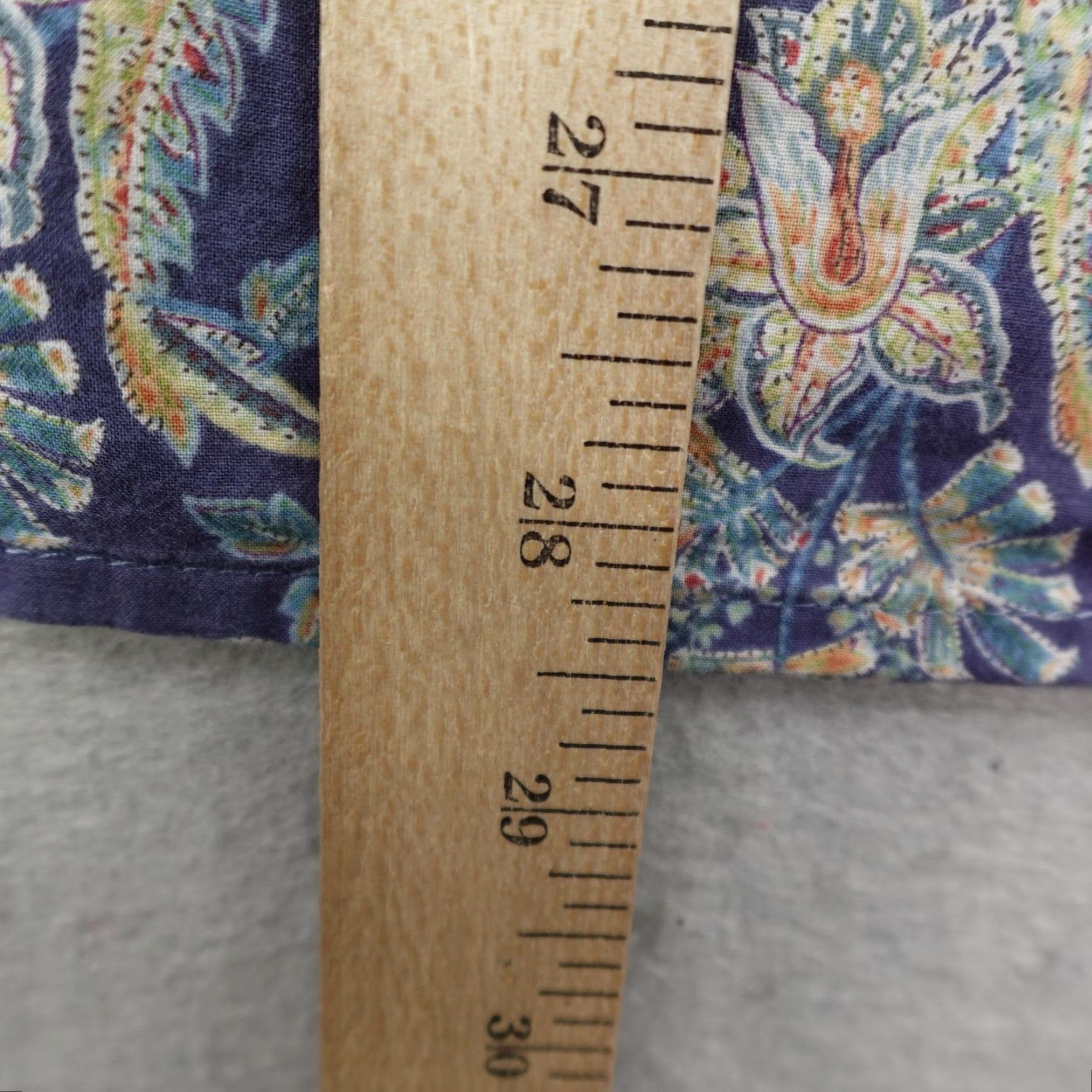 Tori Richard VINTAGE Tori Richard Shirt Mens L Blue Floral Hawaiian Aloha Button-Up Camp Tropical Size US L / EU 52-54 / 3 - 7 Thumbnail