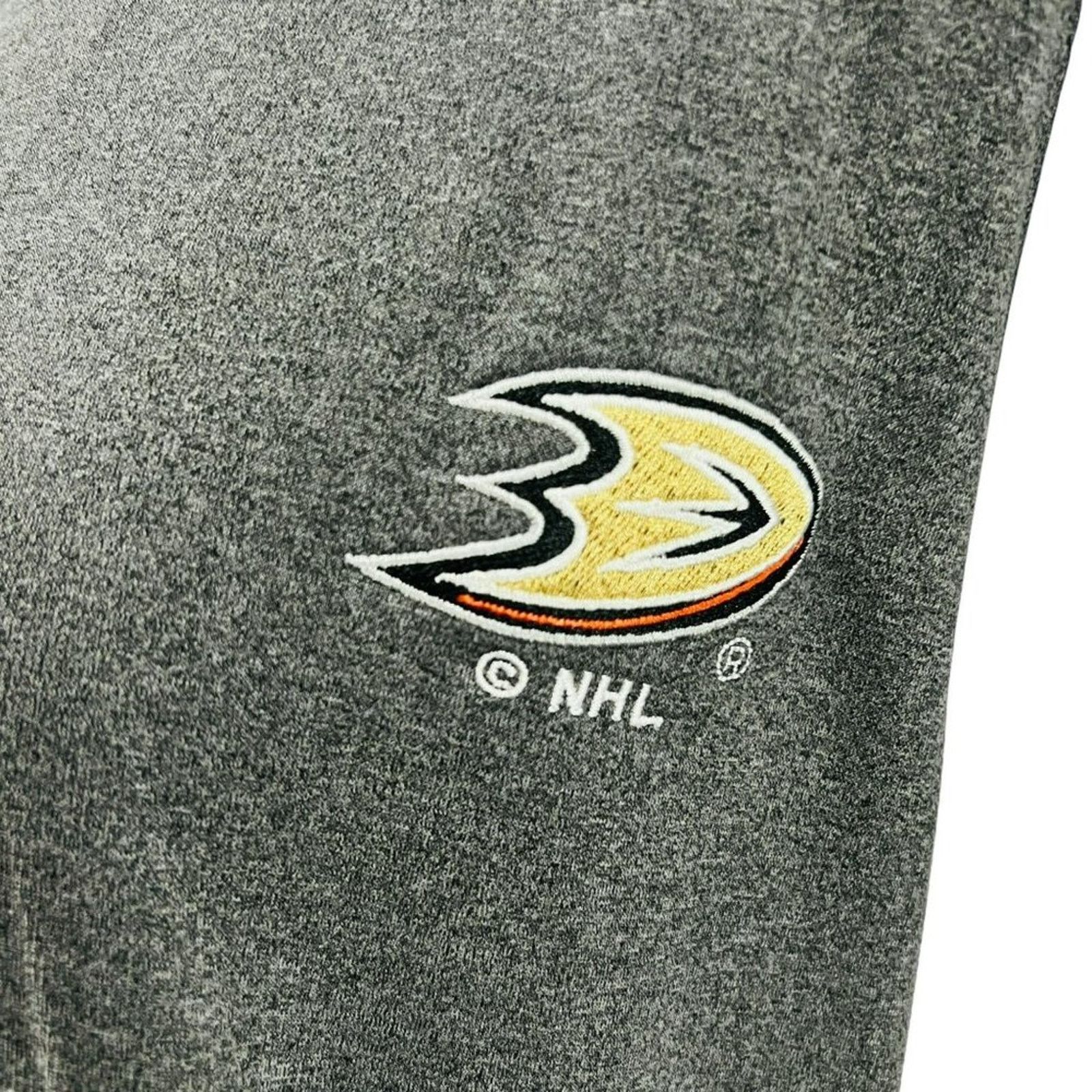 NHL NHL Anaheim Ducks Grey Mens Pullover 2XLarge Long Sleeve Size US XXL / EU 58 / 5 - 2 Thumbnail