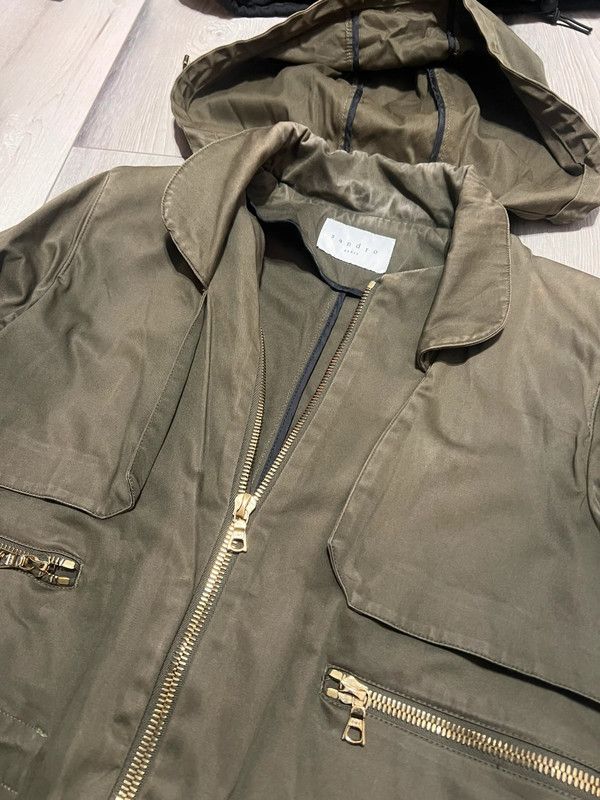 Sandro parka jacket Sandro Paris S Size S / US 4 / IT 40 - 3 Thumbnail