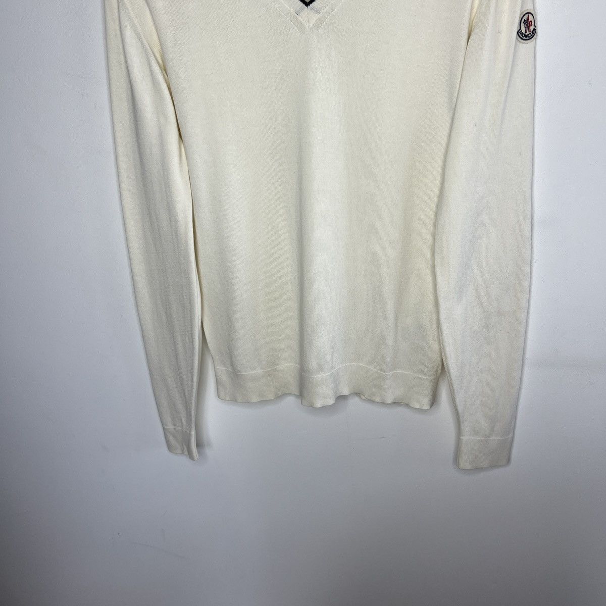 Moncler Moncler vintage wool sweater logo Size M / US 6-8 / IT 42-44 - 6 Thumbnail